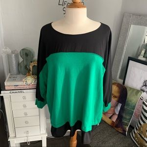 🔹Calvin Klein | colorblock sweater size 2x